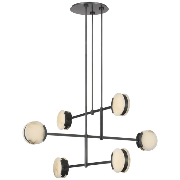 Melange Outdoor (Damp) Chandelier by Visual Comfort Signature