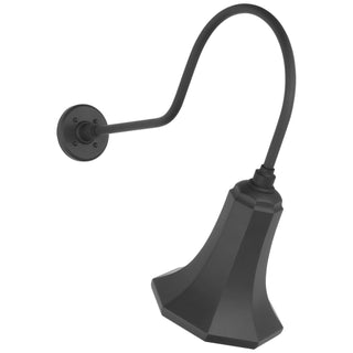 Buy matte-black-with-9-25-matte-black-savannah-shade-glass-and-black-shade Academy Barn Light Outdoor (Wet) Wall Lanterns by Visual Comfort Signature