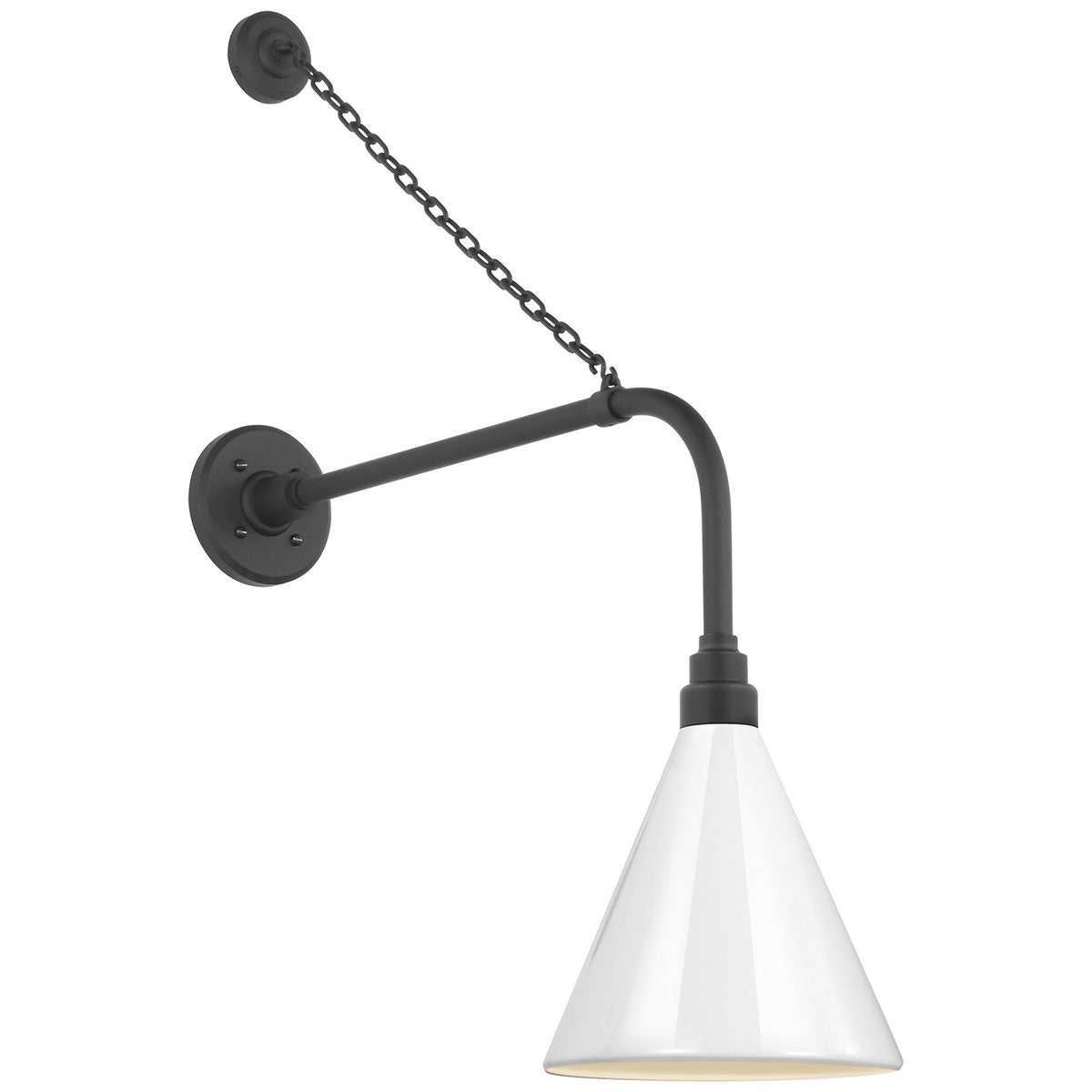 Visual Comfort Signature-TOB 2810MBK/S10-WHT|MAIN