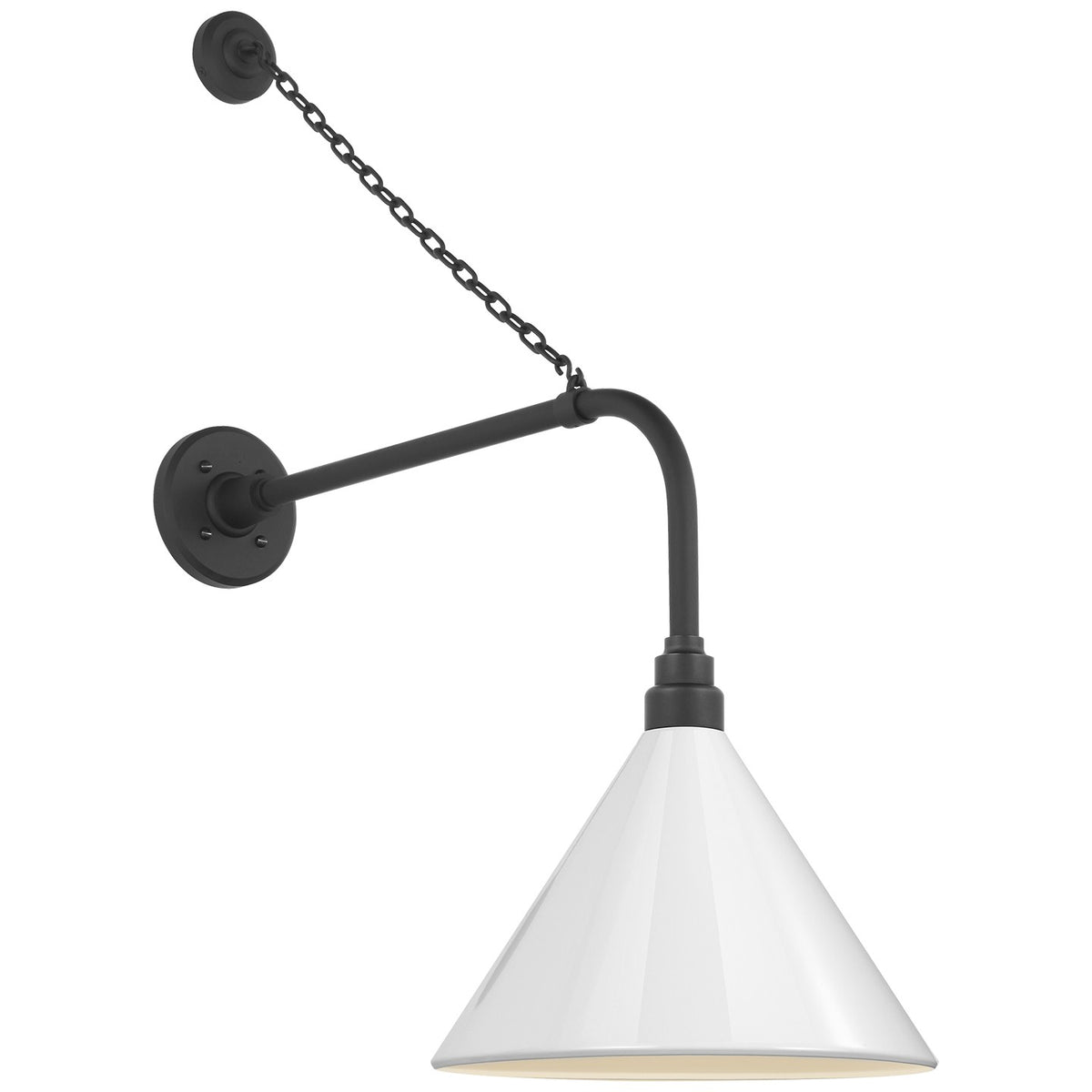 Visual Comfort Signature-TOB 2810MBK/S11-WHT|MAIN