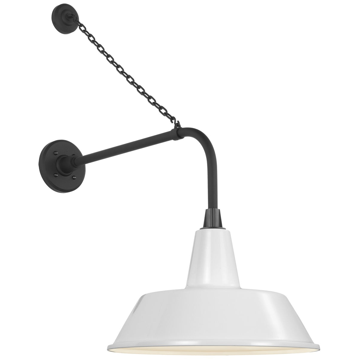 Visual Comfort Signature-TOB 2810MBK/S2-WHT|MAIN