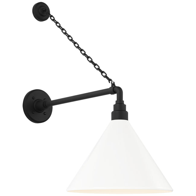 Visual Comfort Signature-TOB 2813MBK/S11-WHT|MAIN
