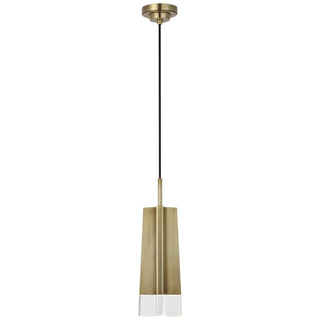 Buy hand-rubbed-antique-brass Matcha Outdoor (Damp) Pendant by Visual Comfort Signature