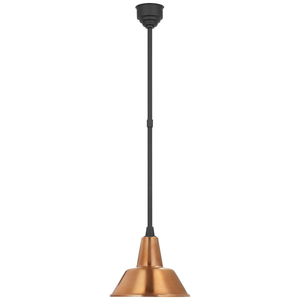 Academy Barn Light Outdoor (Damp) Pendant by Visual Comfort Signature