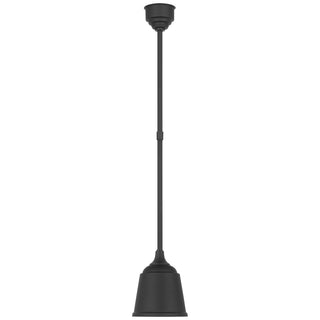Buy matte-black-with-8-matte-black-rockhouse-shade-glass-and-black-shade Academy Barn Light Outdoor (Damp) Pendant by Visual Comfort Signature
