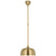 Hand-Rubbed Antique Brass with 12.5" Hand-Rubbed Antique Brass Rockhouse Shade Glass and Brass/Gold Shade
