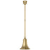 Hand-Rubbed Antique Brass with 9.25" Hand-Rubbed Antique Brass Savannah Shade Glass and Brass/Gold Shade