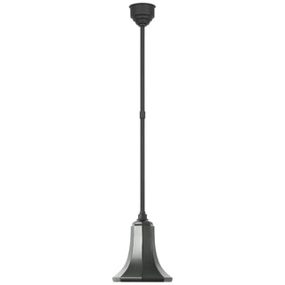 Buy matte-black-with-9-25-green-savannah-shade-glass-and-green-shade Academy Barn Light Outdoor (Damp) Pendant by Visual Comfort Signature
