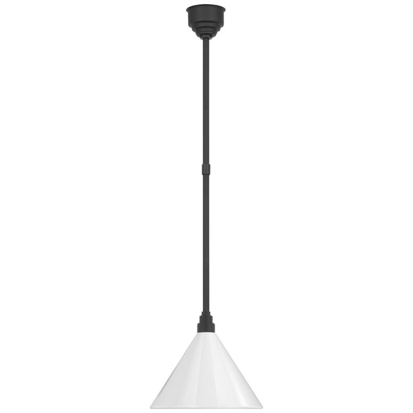 Academy Barn Light Outdoor (Damp) Pendant by Visual Comfort Signature