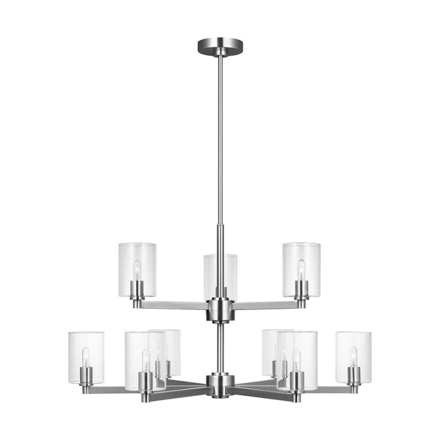 Fullton Outdoor (Damp) Chandelier by Visual Comfort Studio