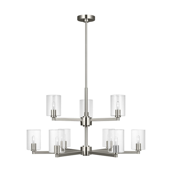Fullton Outdoor (Damp) Chandelier by Visual Comfort Studio
