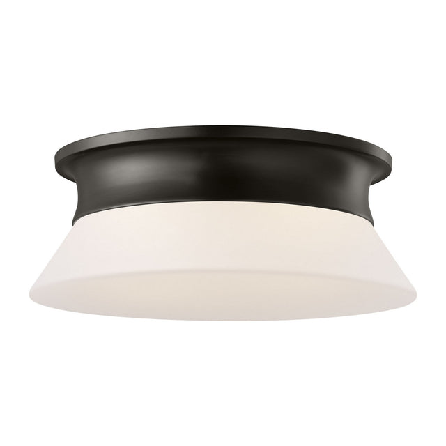 Panos Outdoor (Damp) Flush Mount Ceiling Light by Visual Comfort Studio