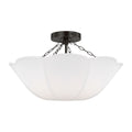 Stassi Outdoor (Damp) Semi-Flush Mount Ceiling Light by Visual Comfort Studio