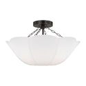 Stassi Outdoor (Damp) Flush Mount Ceiling Light by Visual Comfort Studio
