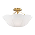 Stassi Outdoor (Damp) Flush Mount Ceiling Light by Visual Comfort Studio