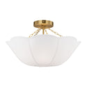 Stassi Outdoor (Damp) Flush Mount Ceiling Light by Visual Comfort Studio