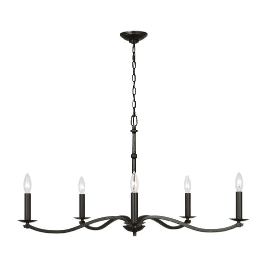 Wellen Outdoor (Damp) Chandelier by Visual Comfort Studio