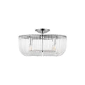 Pierce Outdoor (Damp) Flush Mount Ceiling Light by Visual Comfort Studio