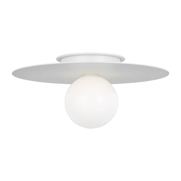 Nodes Outdoor (Damp) Flush Mount Ceiling Light by Visual Comfort Studio