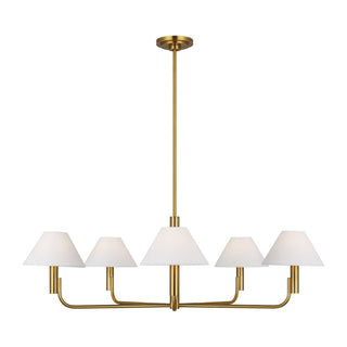 Buy burnished-brass Colfax Outdoor (Damp) Chandelier by Visual Comfort Studio