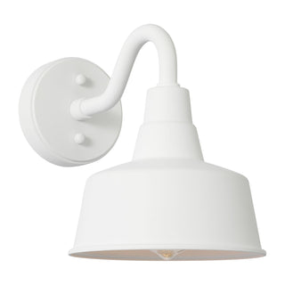 Buy outdoor-textured-white Barn Light Outdoor (Wet) Wall Lantern by Visual Comfort Studio