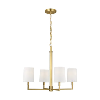 Buy burnished-brass Danica Outdoor (Damp) Chandelier by Visual Comfort Studio