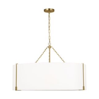 Buy burnished-brass Bergen Outdoor (Damp) Pendant by Visual Comfort Studio