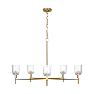 Buy burnished-brass Hartley Outdoor (Damp) Chandelier by Visual Comfort Studio