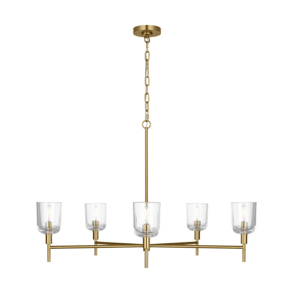 Hartley Outdoor (Damp) Chandelier by Visual Comfort Studio