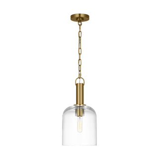 Buy burnished-brass Hartley Outdoor (Damp) Pendant by Visual Comfort Studio