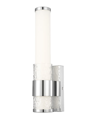 Buy chrome Egon Outdoor (Damp) Sconce by Z-Lite