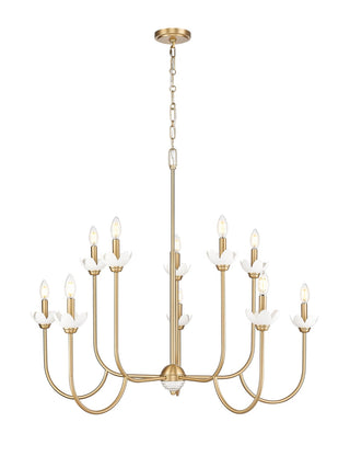Buy modern-gold Allistair Outdoor (Damp) Chandelier by Z-Lite