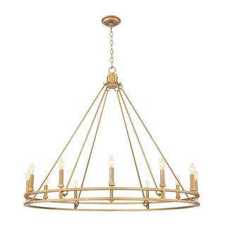 Buy signature-brass Dennison Chandelier by Z-Lite