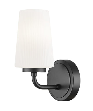 Buy matte-black Montford Outdoor (Damp) Sconce by Z-Lite