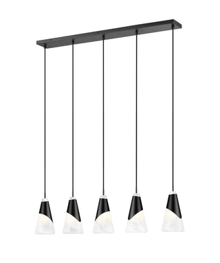 Buy matte-black Aimie Outdoor (Damp) Chandelier by Z-Lite