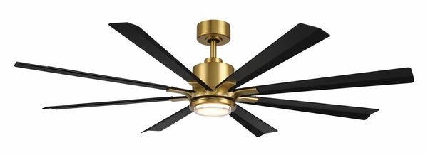 Size Matters Outdoor (Wet) Ceiling Fan with Light by Modern Forms Fans