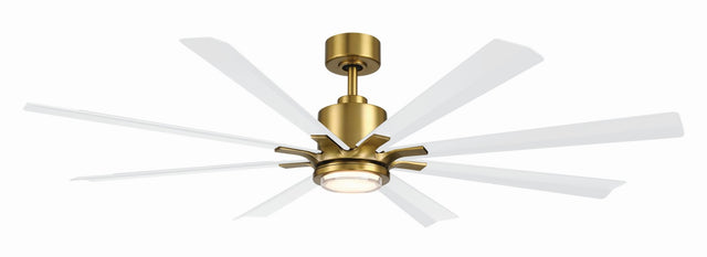 Size Matters Outdoor (Wet) Ceiling Fan with Light by Modern Forms Fans