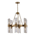 Duet Outdoor (Damp) Chandelier by Kalco