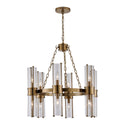 Duet Outdoor (Damp) Chandelier by Kalco