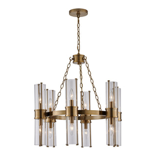 Duet Outdoor (Damp) Chandelier by Kalco
