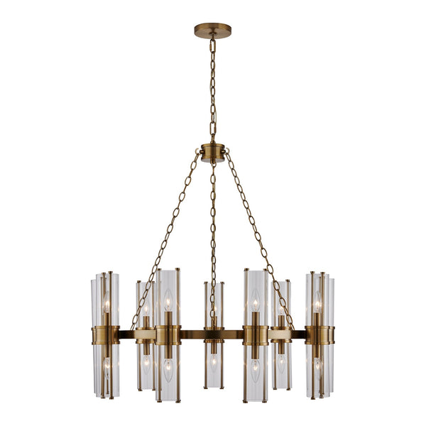 Duet Outdoor (Damp) Chandelier by Kalco