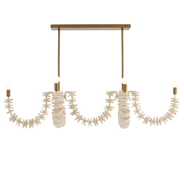 Kalama Linear Chandelier by Arteriors
