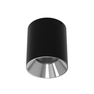 Buy black-chrome-and-black-shade Zoron Flush Mount Ceiling Light by W.A.C. Lighting