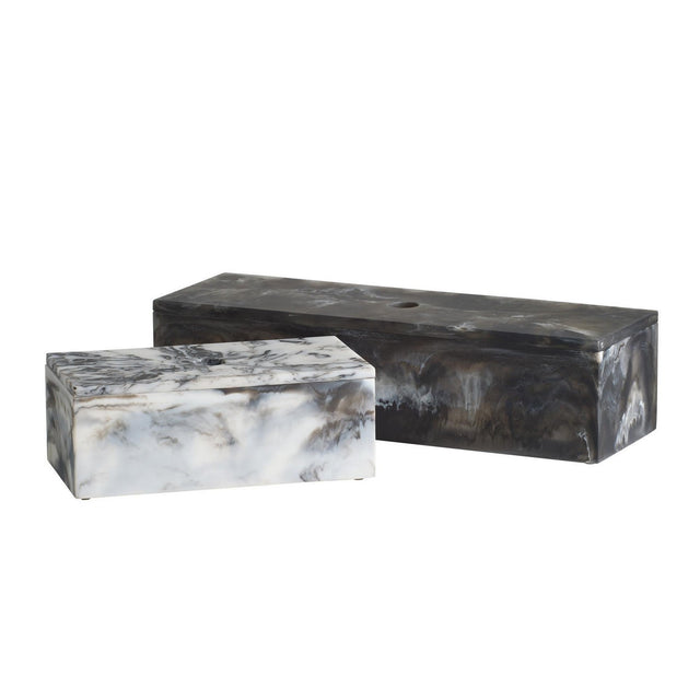 Kayce Boxes, Set of 2 by Arteriors
