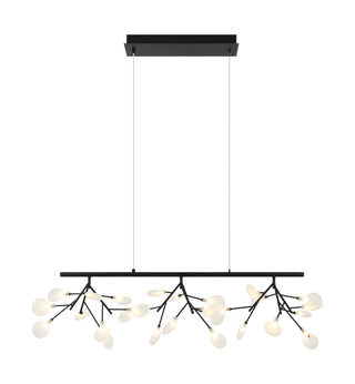 Buy matte-black Hydrangea Bloom Pendant by Matteo Lighting