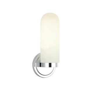 Buy chrome Capsula Sconce by Matteo Lighting