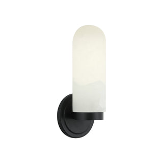 Buy matte-black Capsula Sconce by Matteo Lighting