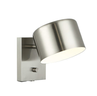 Buy brushed-nickel Clinton Sconce by Matteo Lighting