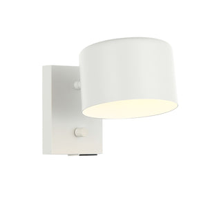 Buy white Clinton Sconce by Matteo Lighting