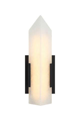 Buy matte-black Rigio Sconce by Matteo Lighting